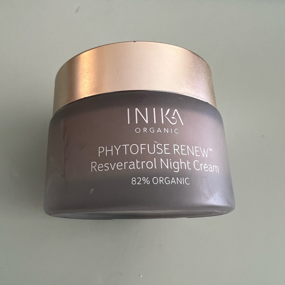 inika organic phytofuse renew night cream tried once